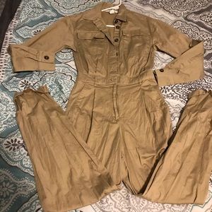 H&M Tan Jumpsuit